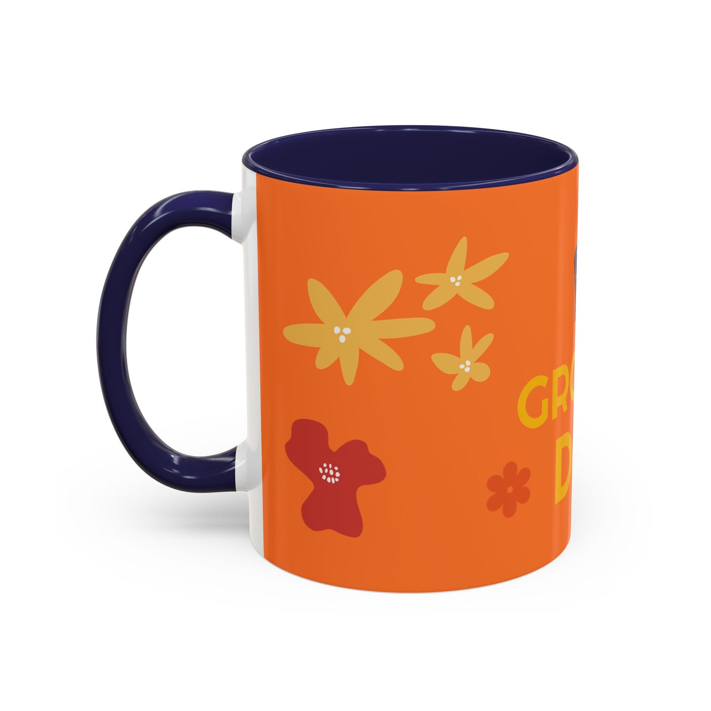 Groovy Dad Accent Coffee Mug - Fun Retro 11/15 oz Mug for Stylish Dads