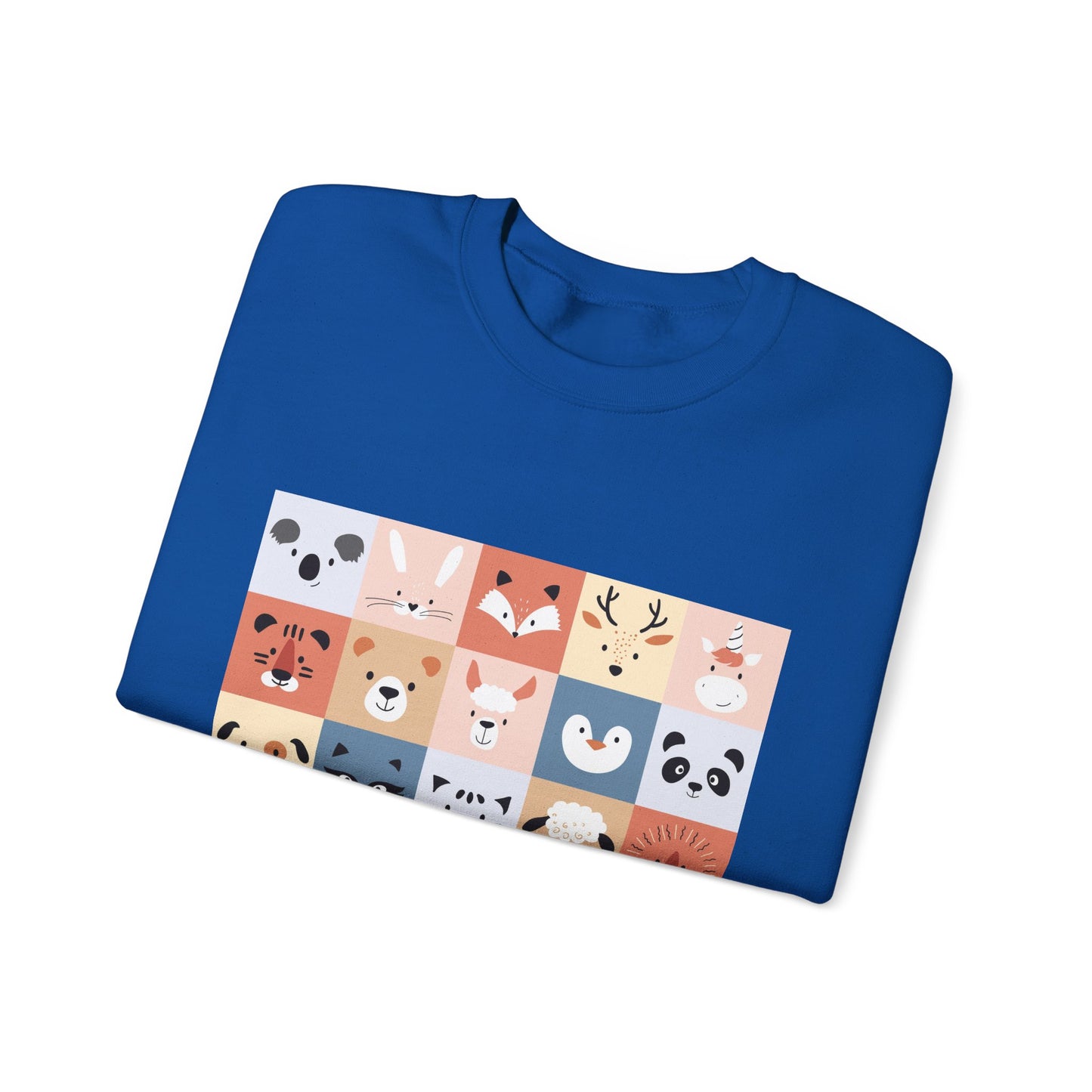 Cute Animal Friends Crewneck Sweatshirt Personalized