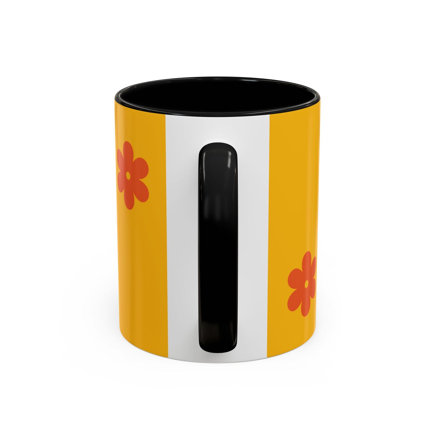 Groovy Mama Accent Coffee Mug - Fun Retro 11/15 oz Mug for Stylish Moms