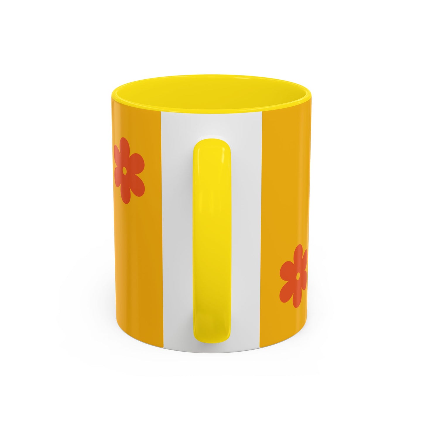 Groovy Mama Accent Coffee Mug - Fun Retro 11/15 oz Mug for Stylish Moms