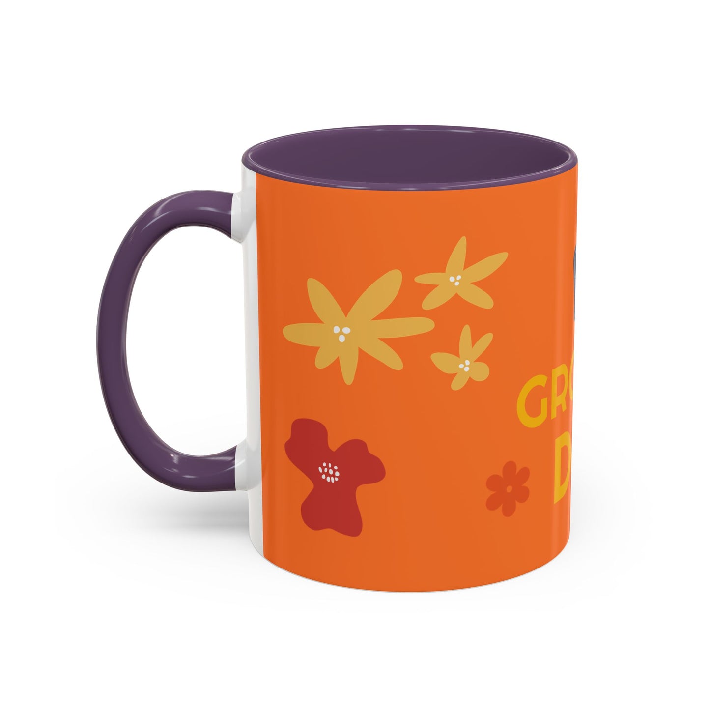 Groovy Dad Accent Coffee Mug - Fun Retro 11/15 oz Mug for Stylish Dads