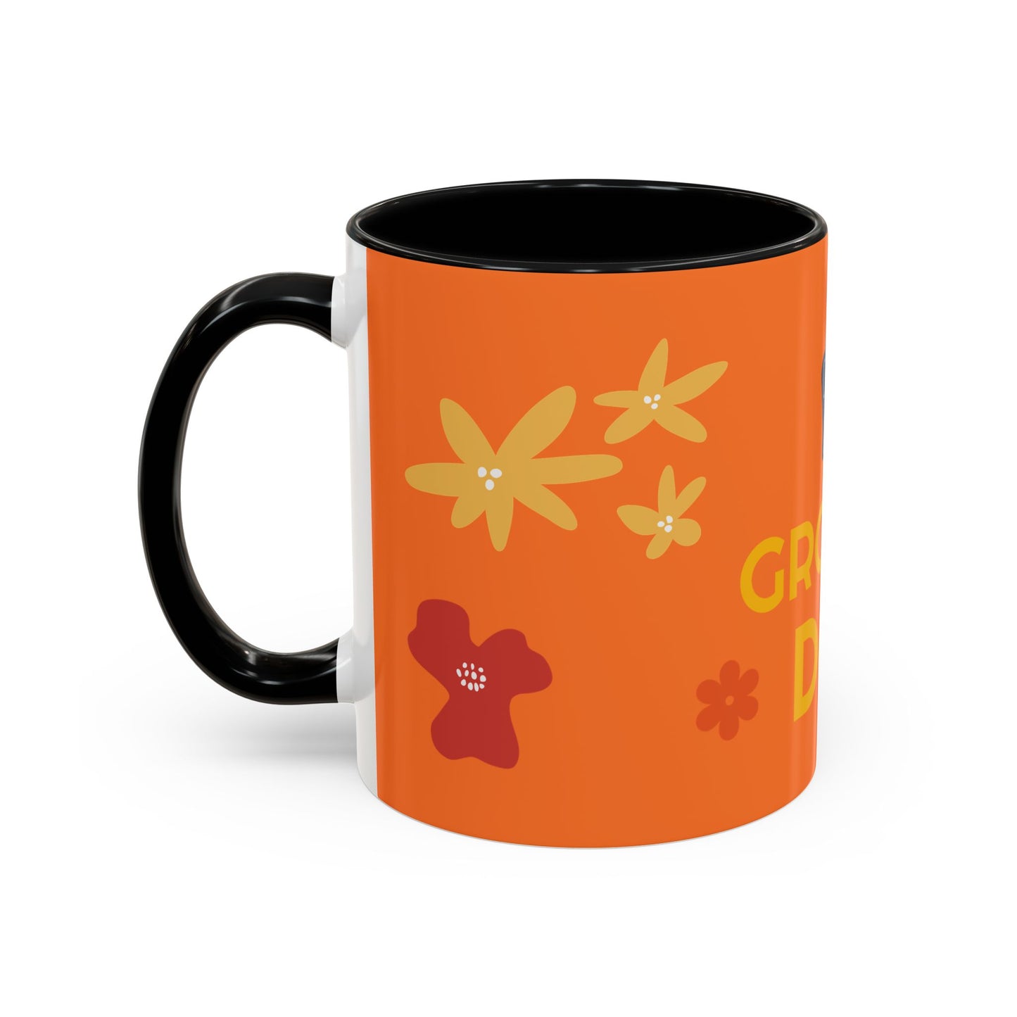 Groovy Dad Accent Coffee Mug - Fun Retro 11/15 oz Mug for Stylish Dads