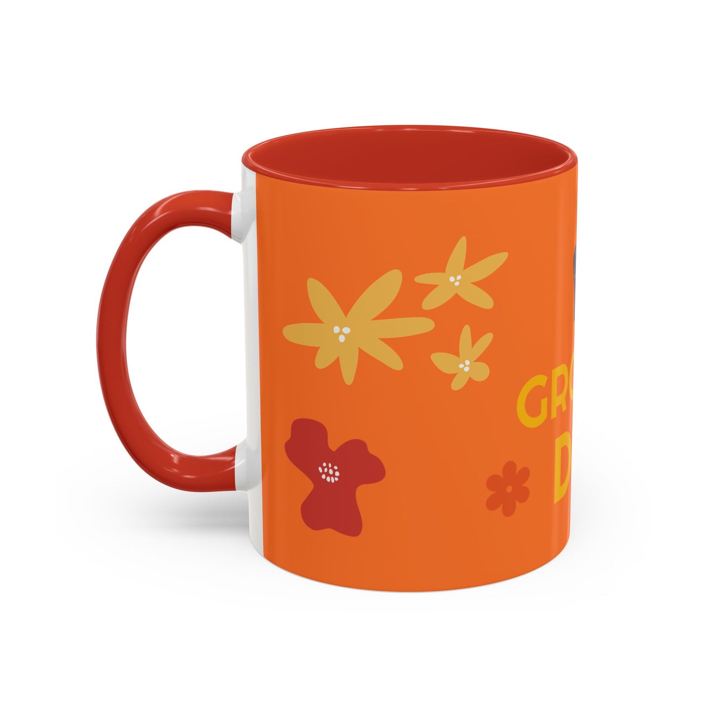 Groovy Dad Accent Coffee Mug - Fun Retro 11/15 oz Mug for Stylish Dads