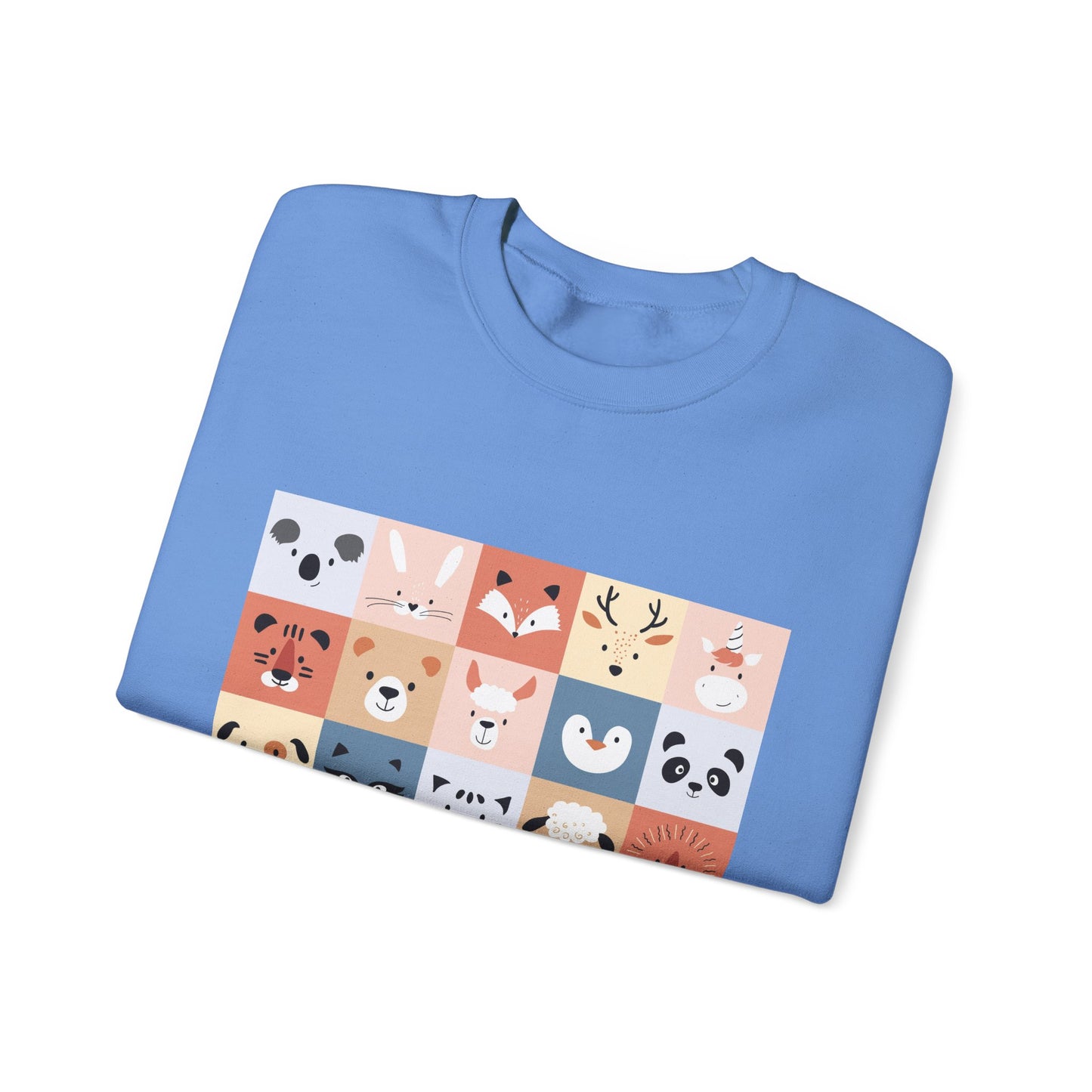 Cute Animal Friends Crewneck Sweatshirt Personalized