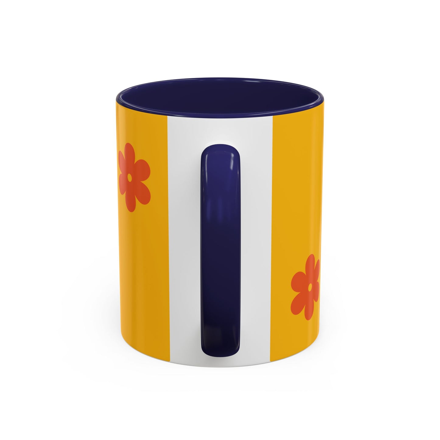 Groovy Mama Accent Coffee Mug - Fun Retro 11/15 oz Mug for Stylish Moms