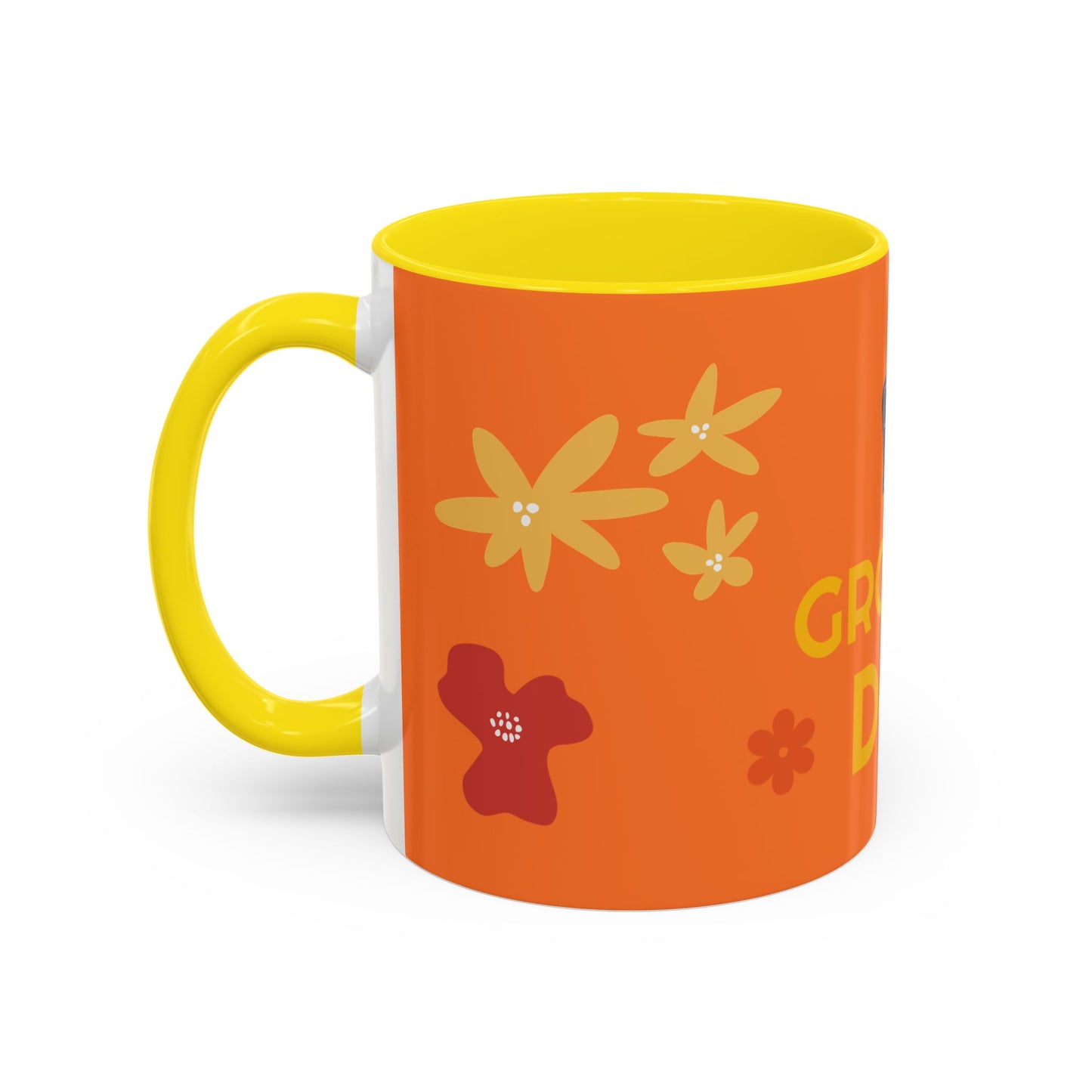 Groovy Dad Accent Coffee Mug - Fun Retro 11/15 oz Mug for Stylish Dads