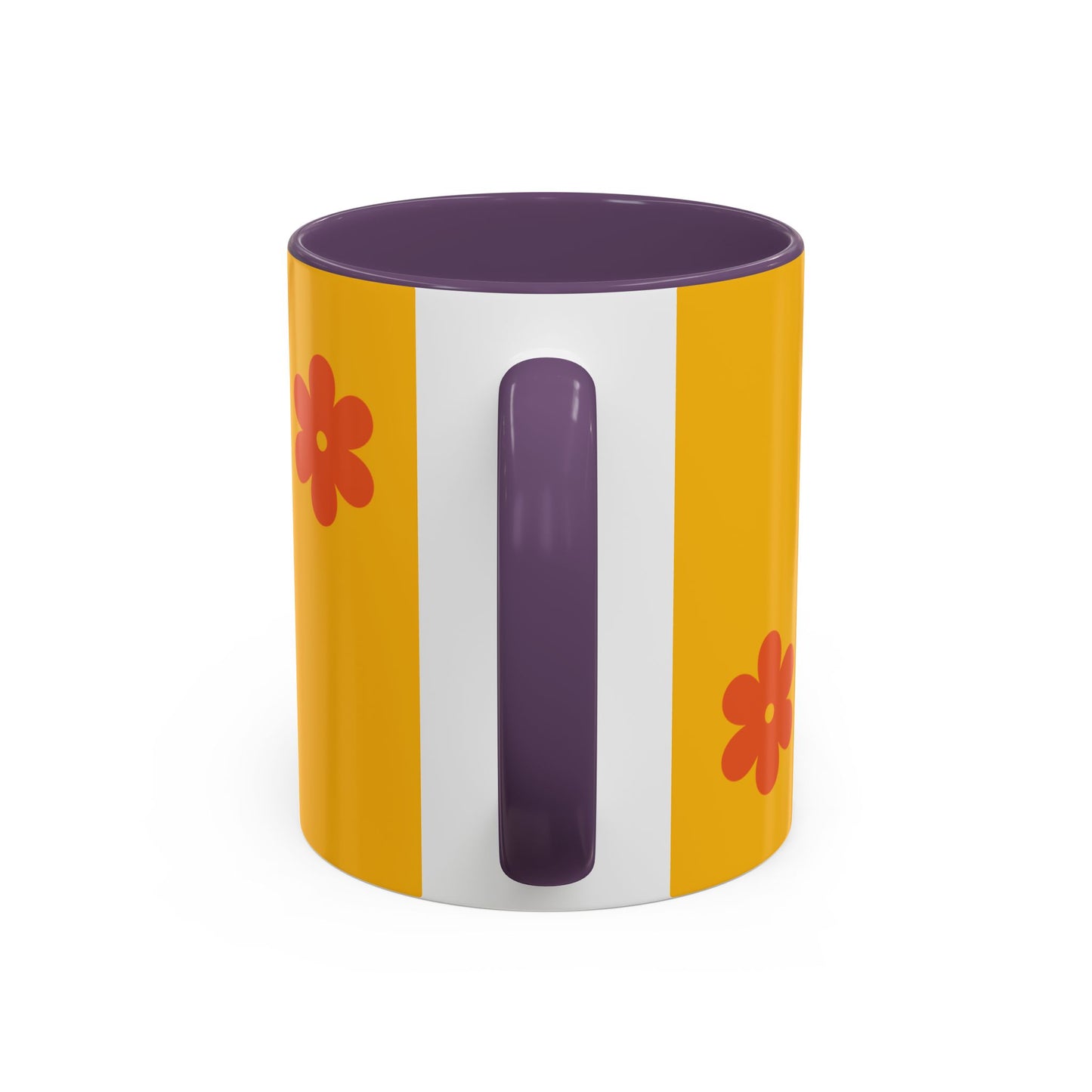Groovy Mama Accent Coffee Mug - Fun Retro 11/15 oz Mug for Stylish Moms