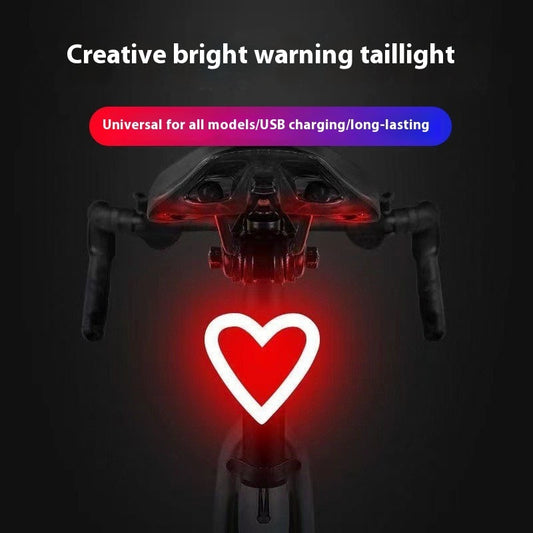 Bicycle Love Tail Light Equipment