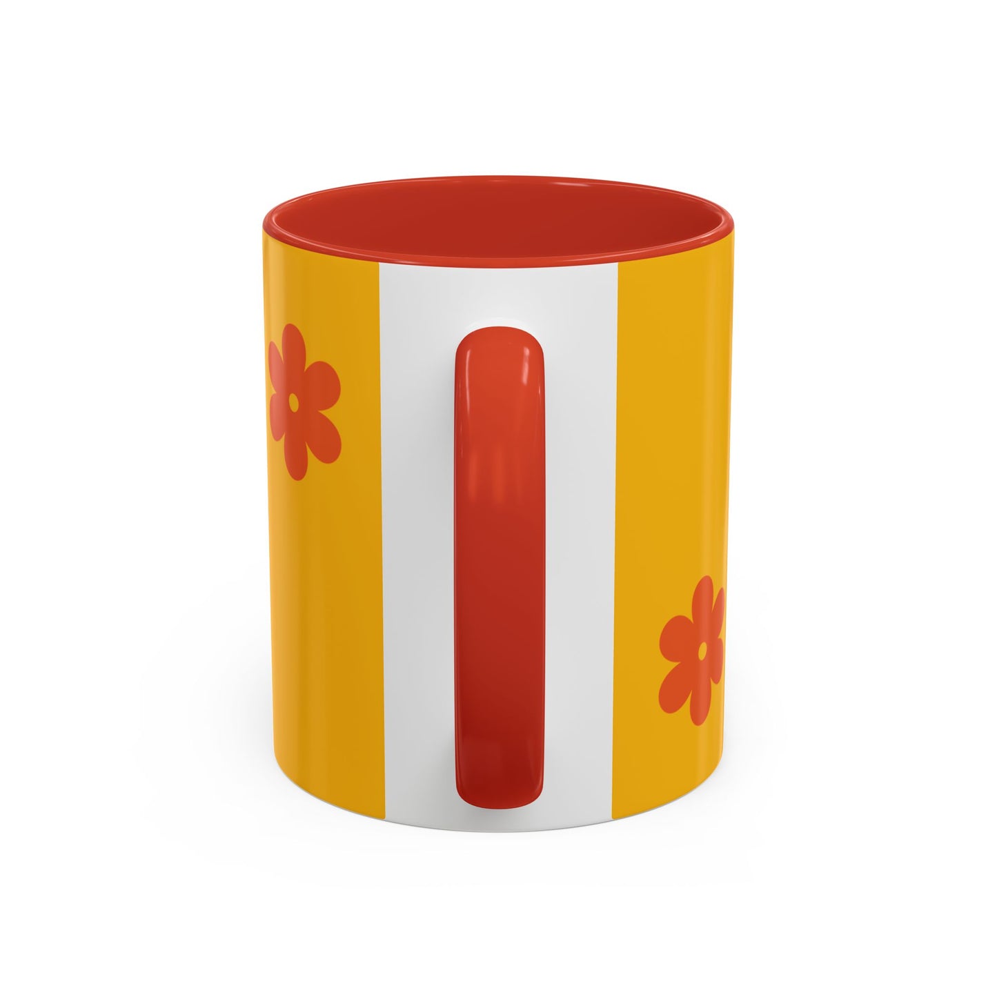 Groovy Mama Accent Coffee Mug - Fun Retro 11/15 oz Mug for Stylish Moms