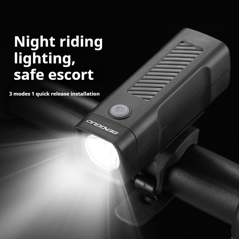 Bicycle Headlight Night Riding USB Rechargeable Outdoor Lighting Lamp