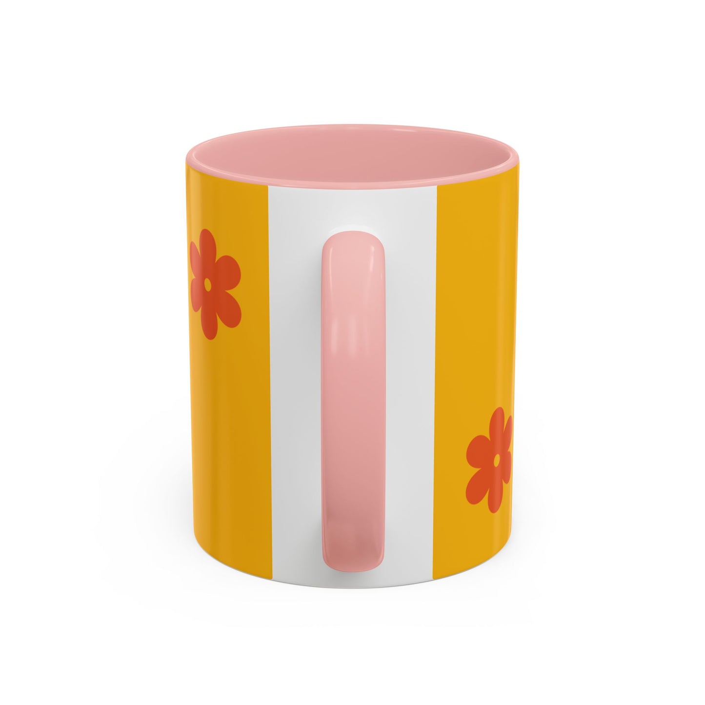 Groovy Mama Accent Coffee Mug - Fun Retro 11/15 oz Mug for Stylish Moms