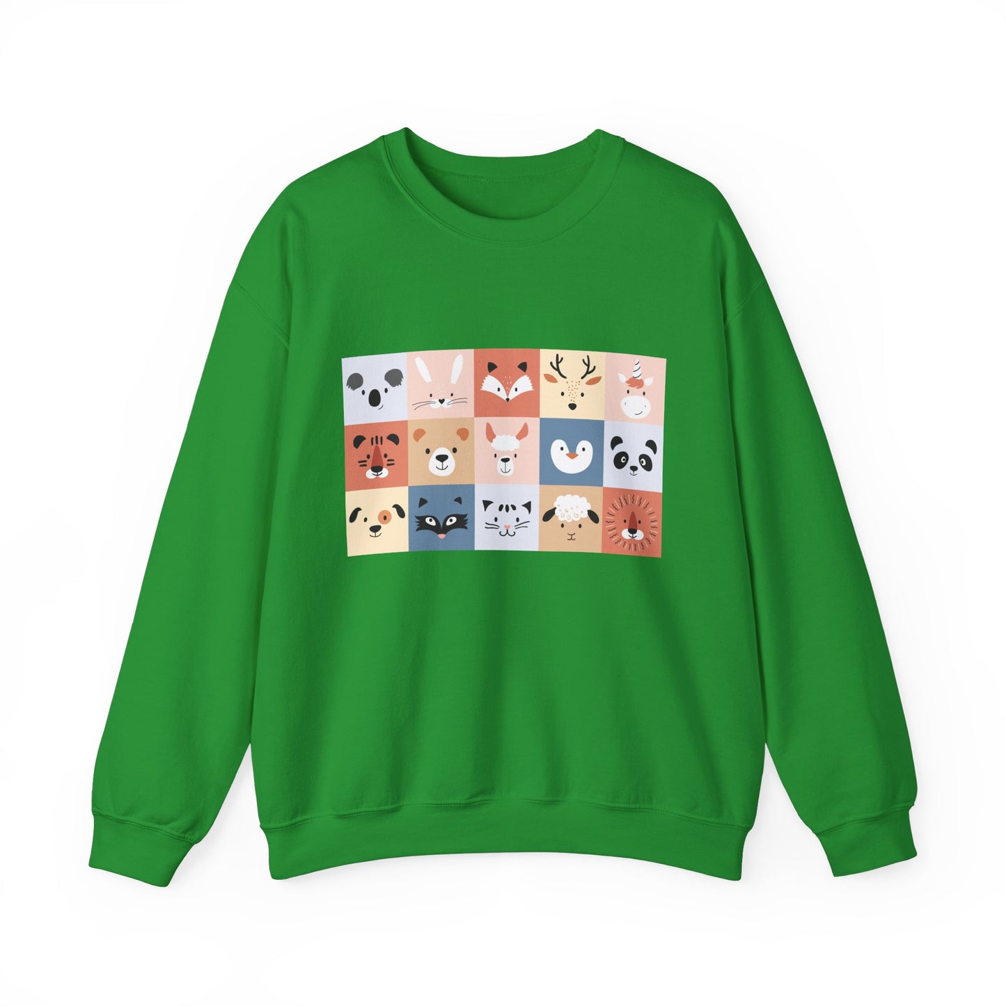 Cute Animal Friends Crewneck Sweatshirt Personalized