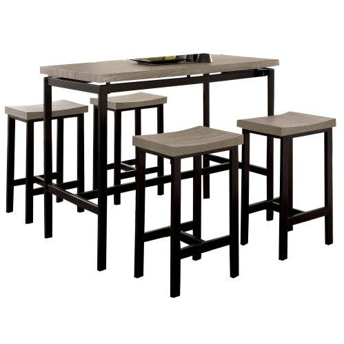 5 Pc Dining Room Table Furniture Set