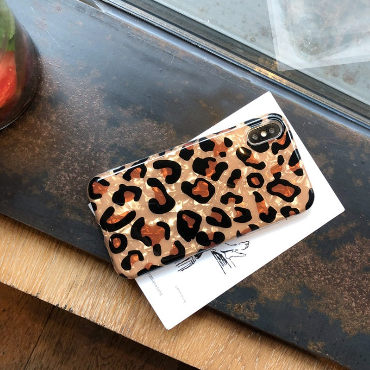 Compatible With Leopard Print Phone Case For Colorful Silicon Cover For TPU Cases