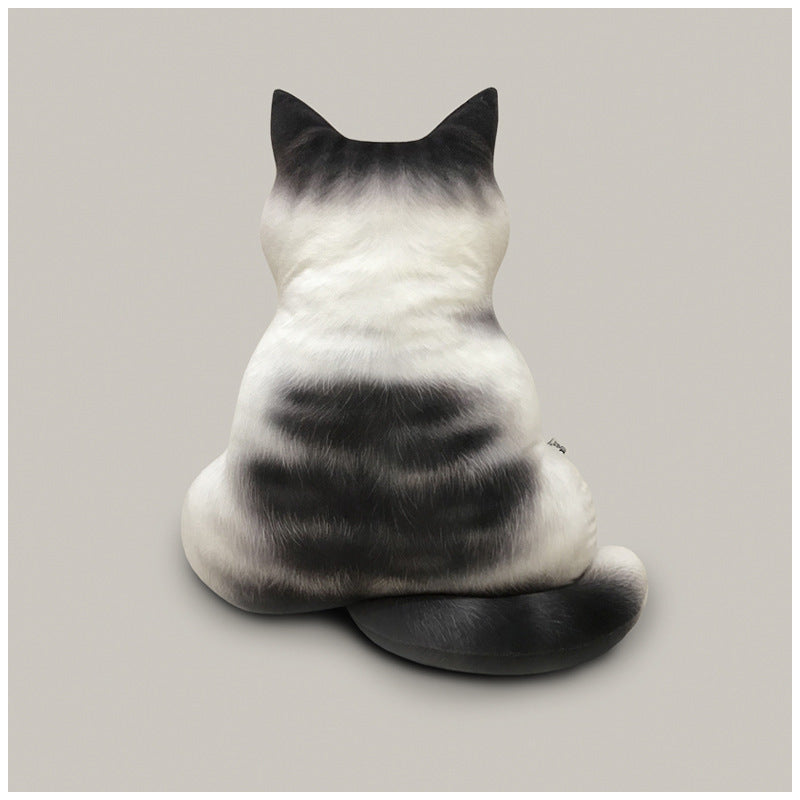 Three-dimensional Cat Back Shadow Doll Gift Plush Toy