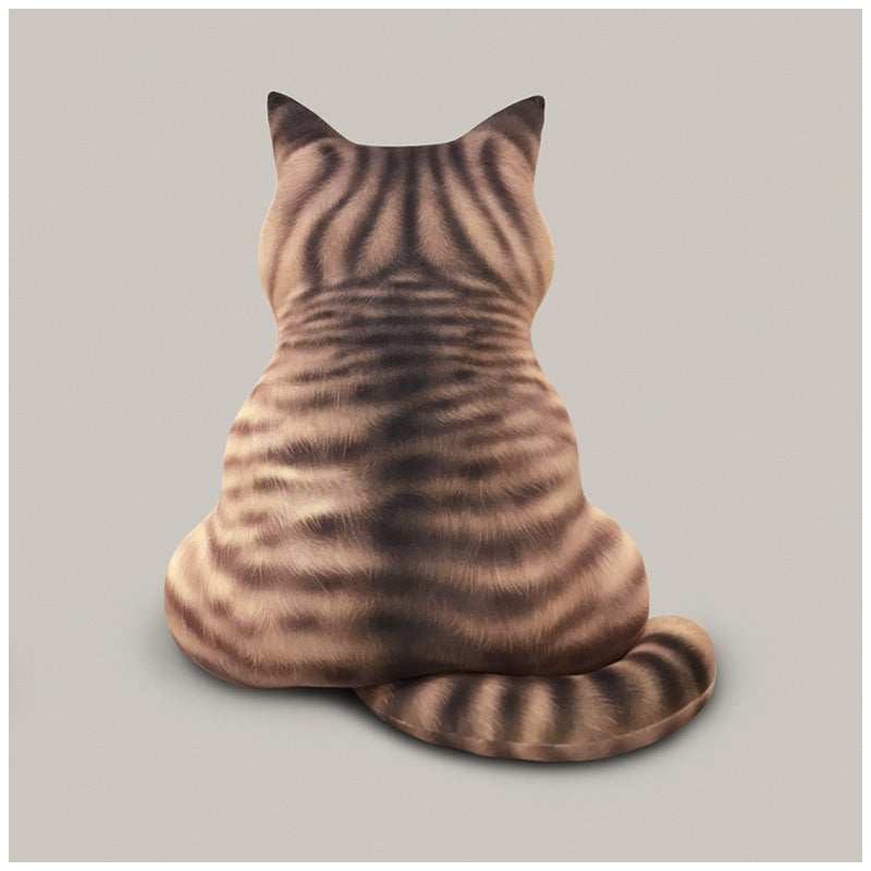 Three-dimensional Cat Back Shadow Doll Gift Plush Toy