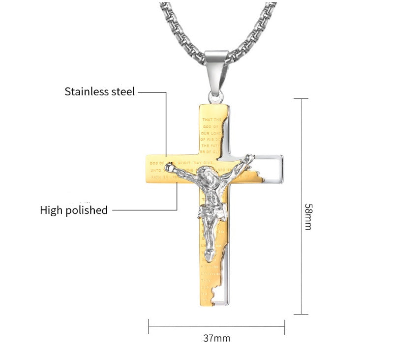 Trendy Hip Hop Pendant Titanium Steel Jewelry