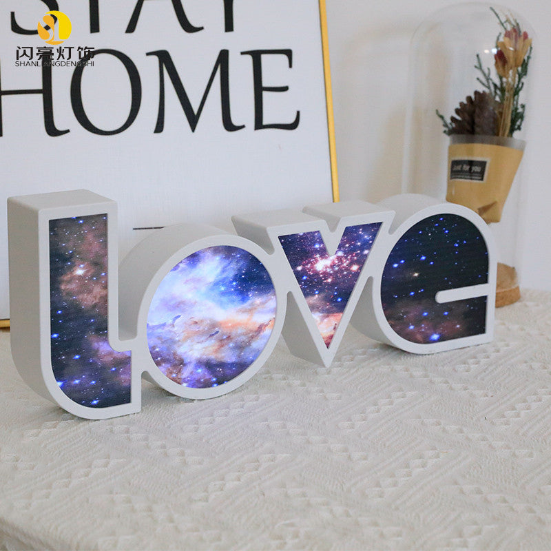 Valentines Day Gift Decor LED LOVE Sign