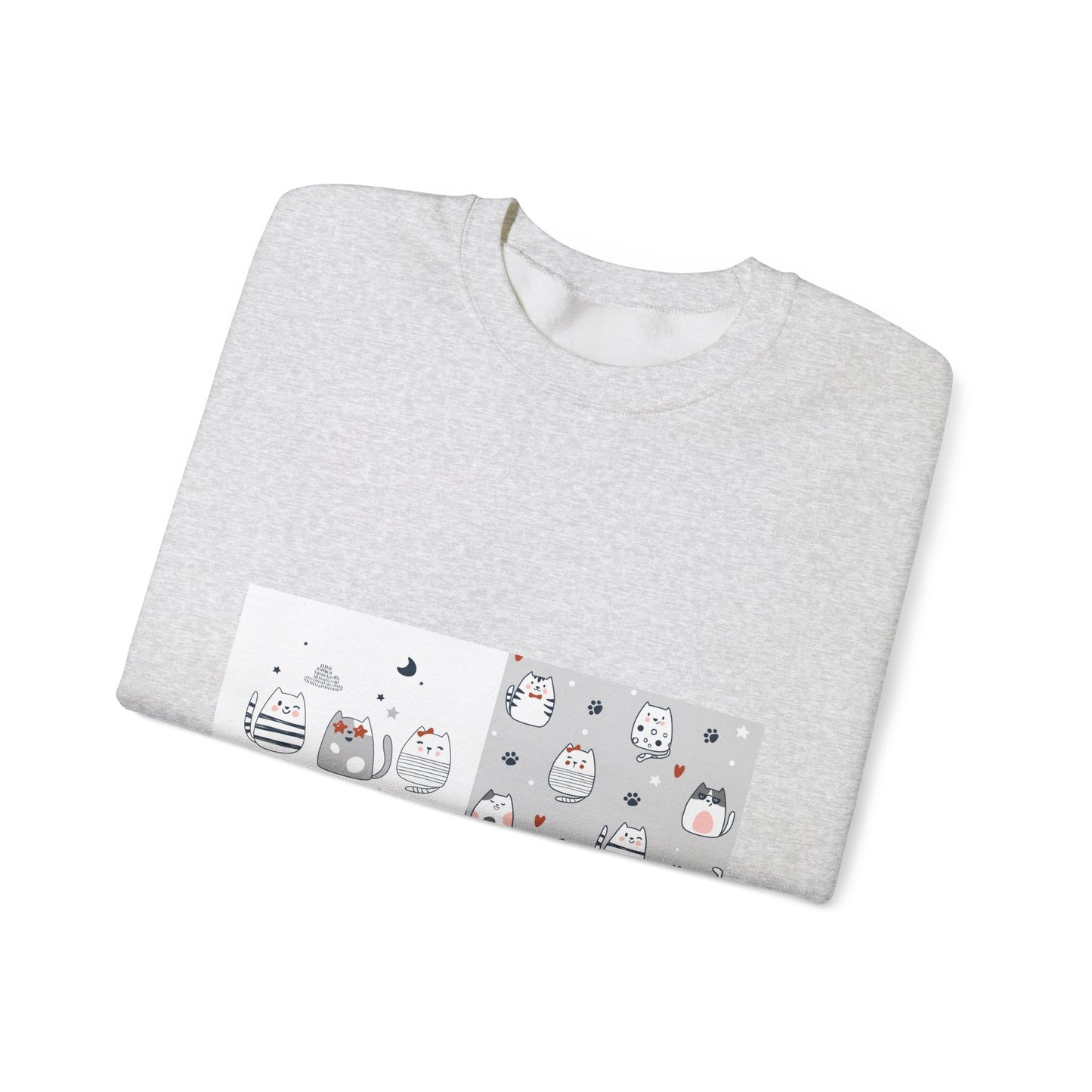 Best Friends Cat Crewneck Sweatshirt