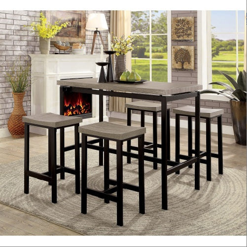 5 Pc Dining Room Table Furniture Set