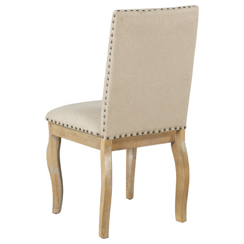 4 Wooden Cushioned Dining Chairs