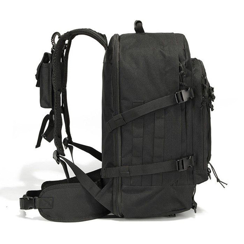 65L Men's Outdoor Tactical Backpack: large - capacity, ideal for hiking, camping, and travel. A military - style rucksack