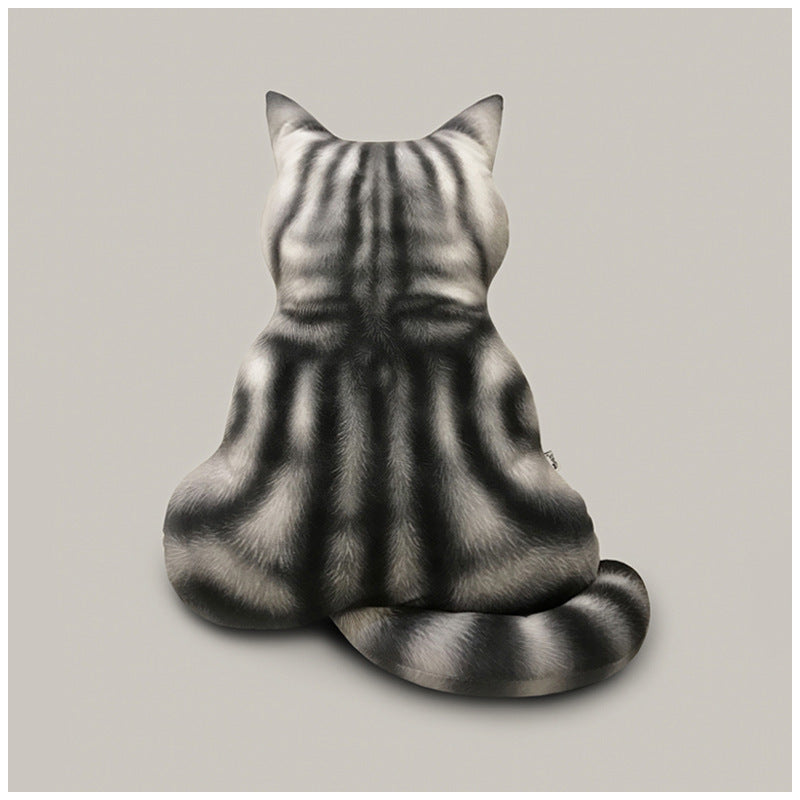 Three-dimensional Cat Back Shadow Doll Gift Plush Toy