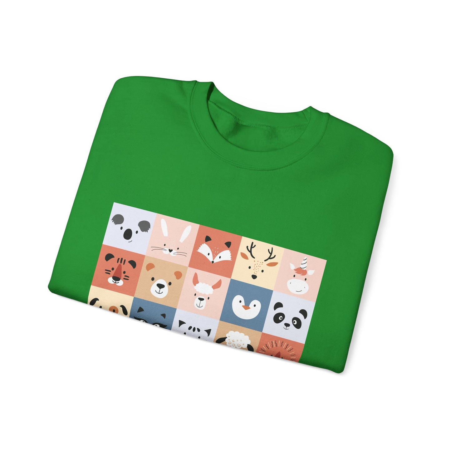 Cute Animal Friends Crewneck Sweatshirt Personalized