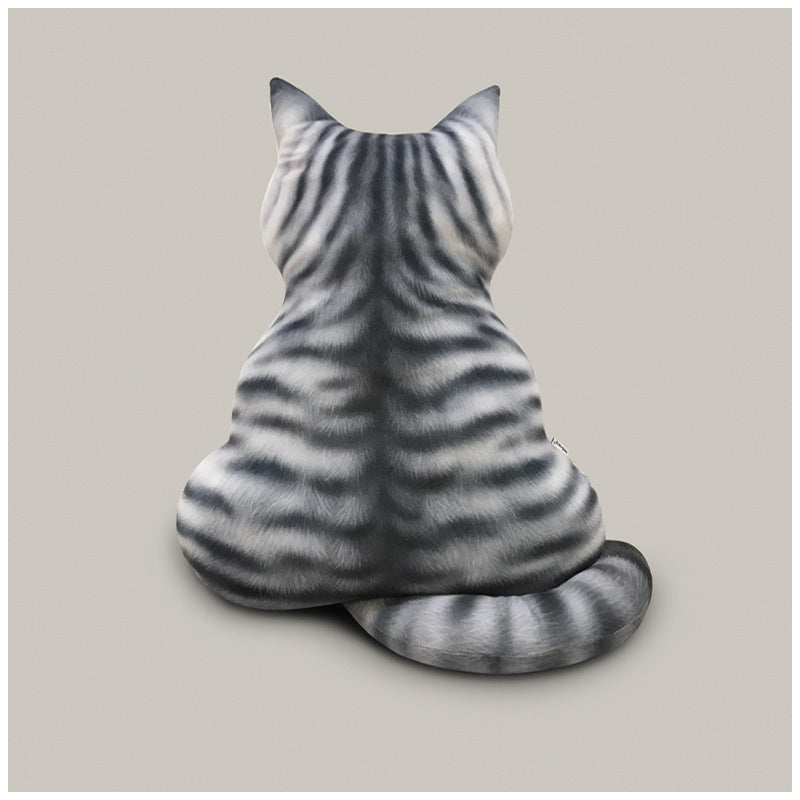 Three-dimensional Cat Back Shadow Doll Gift Plush Toy