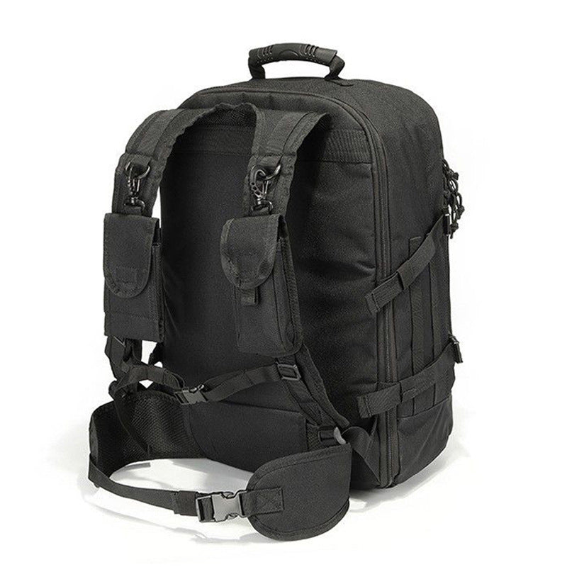 65L Men's Outdoor Tactical Backpack: large - capacity, ideal for hiking, camping, and travel. A military - style rucksack