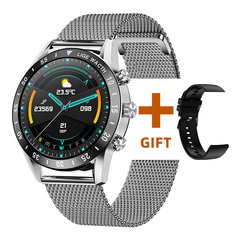 Bluetooth call smart watch pedometer sports multifunctional men's waterproof bracelet watch