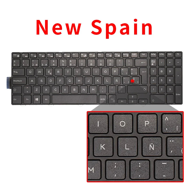 Dell Inspiron laptop keyboard