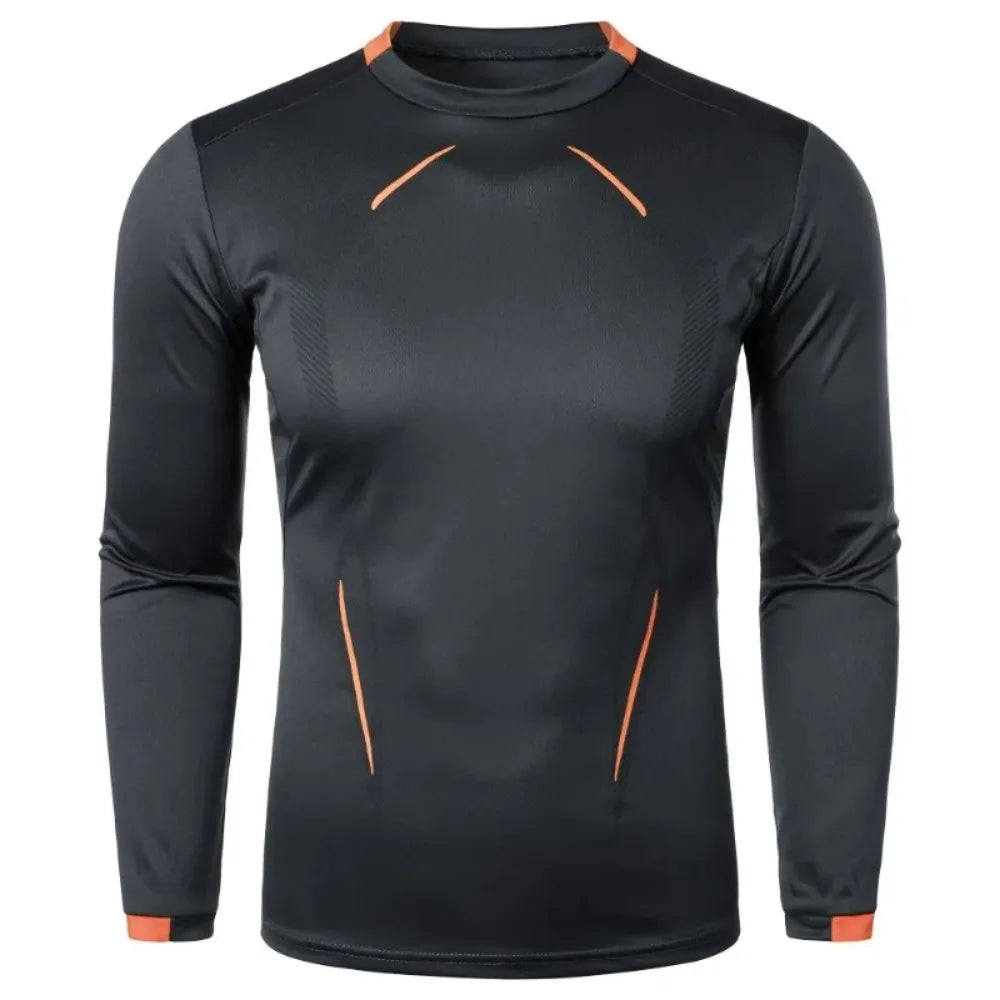 Autumn Men's Long Sleeve Quick Dry T-shirt Lightweight Breathable Streetwear Oversized Sports Fitness Outdoor Men T Shirt