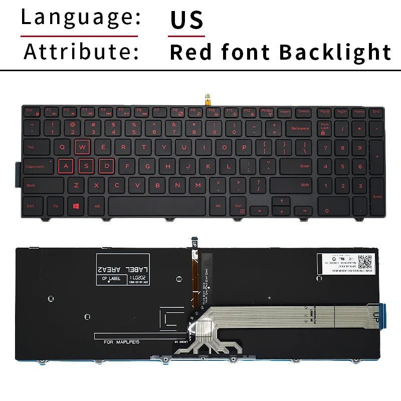 Dell Inspiron laptop keyboard