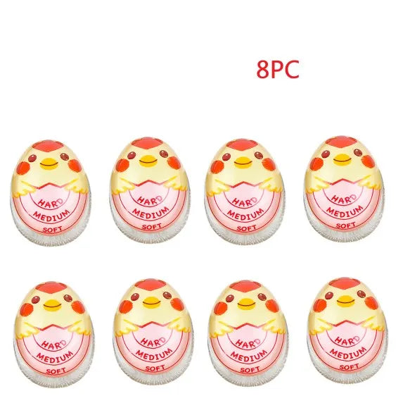 Color Changing Egg Timer Boiled Egg Perfect Color Change Timer Durable Boiled Egg Tools Creative Egg Timer Kitchen Gift 2023