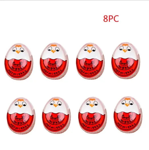 Color Changing Egg Timer Boiled Egg Perfect Color Change Timer Durable Boiled Egg Tools Creative Egg Timer Kitchen Gift 2023