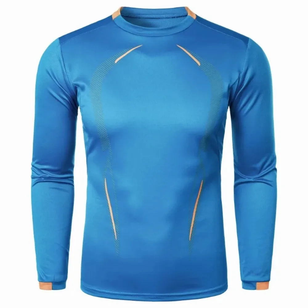 Autumn Men's Long Sleeve Quick Dry T-shirt Lightweight Breathable Streetwear Oversized Sports Fitness Outdoor Men T Shirt