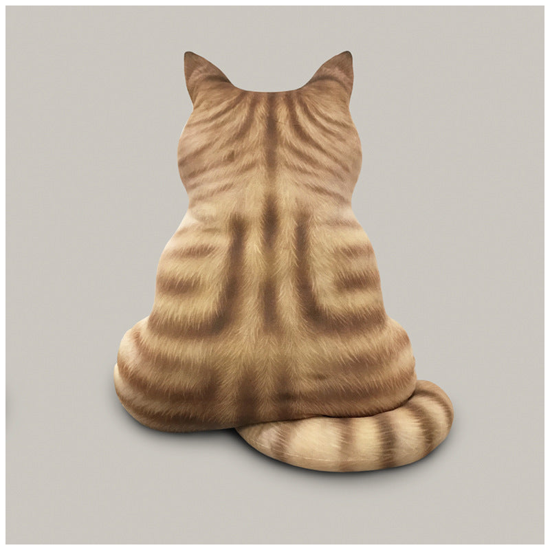 Three-dimensional Cat Back Shadow Doll Gift Plush Toy