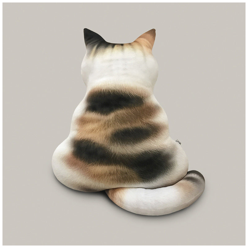 Three-dimensional Cat Back Shadow Doll Gift Plush Toy