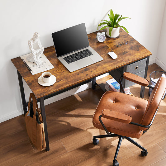 Computer Desk With Drawer