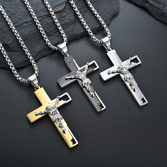 Trendy Hip Hop Pendant Titanium Steel Jewelry