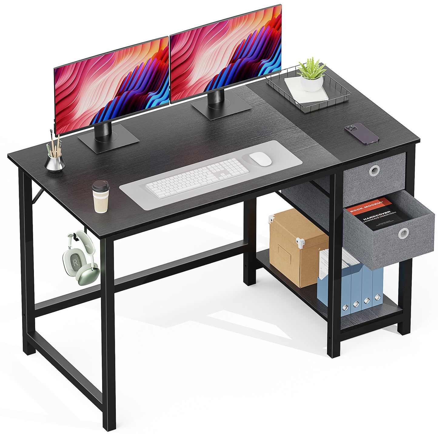 Computer Desk With Drawer